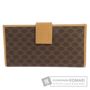 Celine Macadam Long Wallet Leather